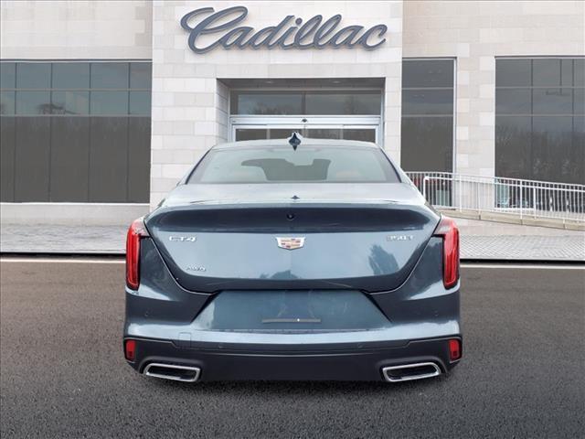 new 2025 Cadillac CT4 car, priced at $49,960