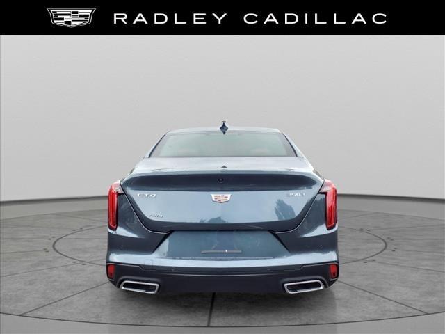 new 2025 Cadillac CT4 car, priced at $49,960