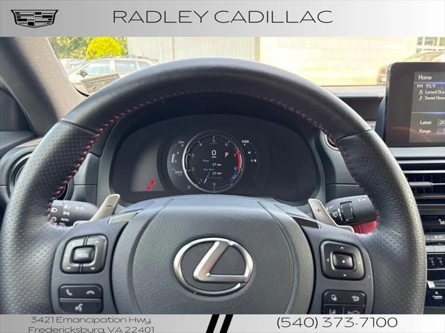 used 2024 Lexus IS 350 car, priced at $46,995