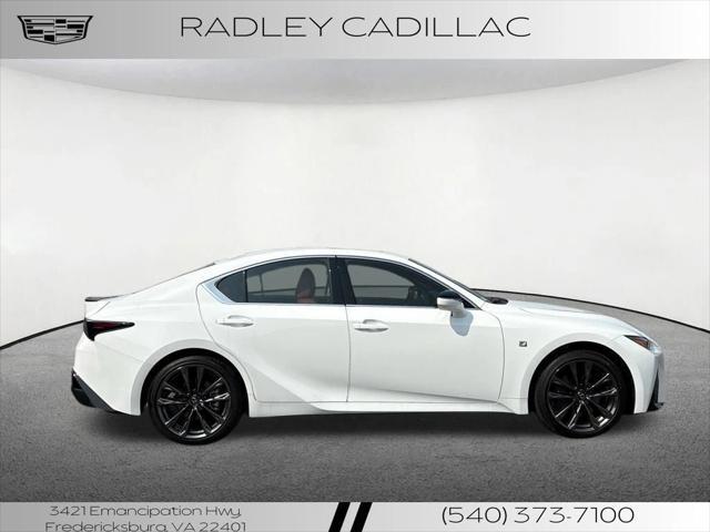 used 2024 Lexus IS 350 car, priced at $46,995