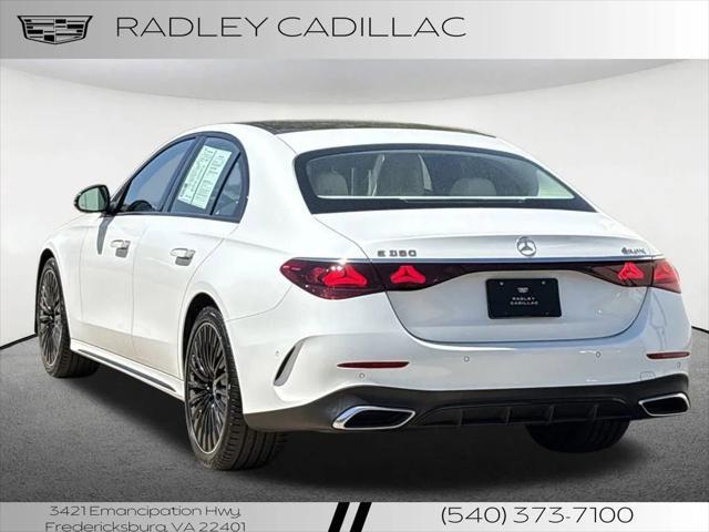 used 2024 Mercedes-Benz E-Class car, priced at $62,595