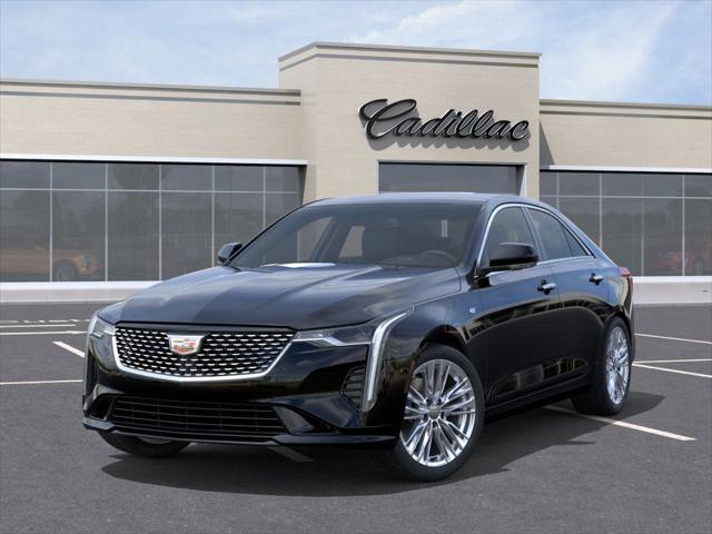 new 2025 Cadillac CT4 car, priced at $43,490