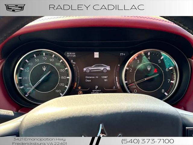 used 2022 Maserati Ghibli car, priced at $44,369