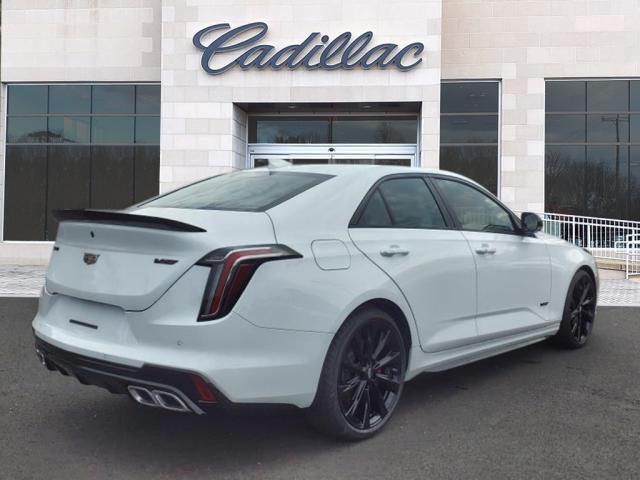 new 2025 Cadillac CT4-V car, priced at $59,730