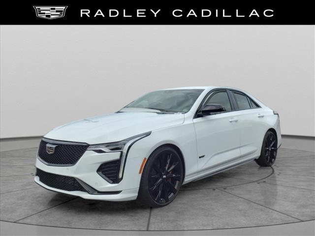 new 2025 Cadillac CT4-V car, priced at $59,730