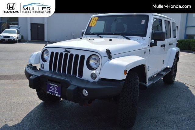 used 2016 Jeep Wrangler Unlimited car, priced at $22,894