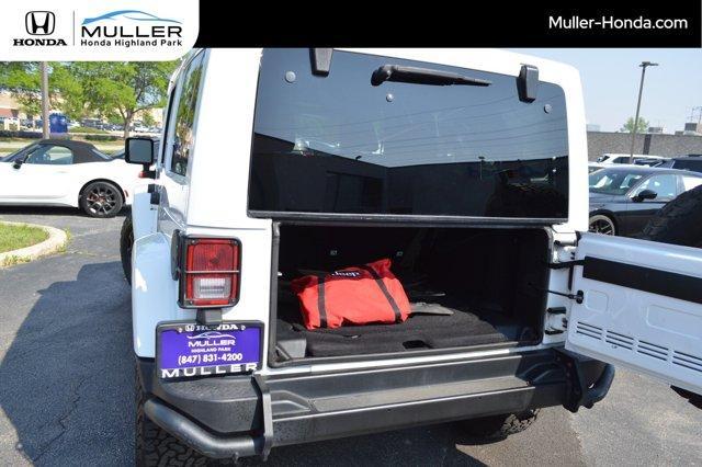 used 2016 Jeep Wrangler Unlimited car, priced at $22,894