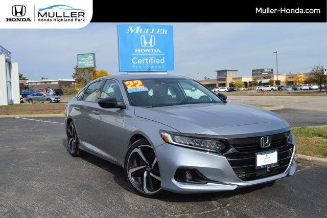 used 2022 Honda Accord car, priced at $24,984