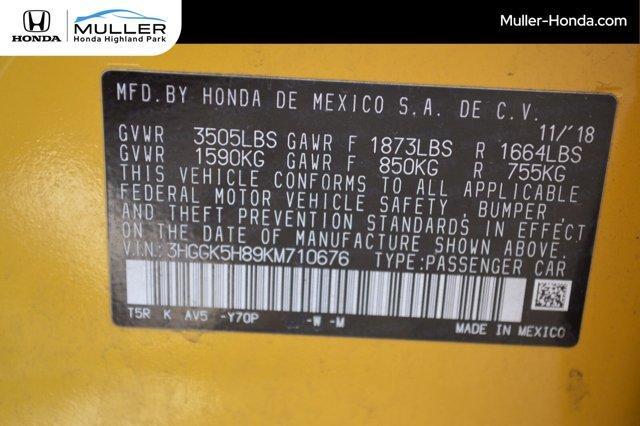 used 2019 Honda Fit car, priced at $18,994