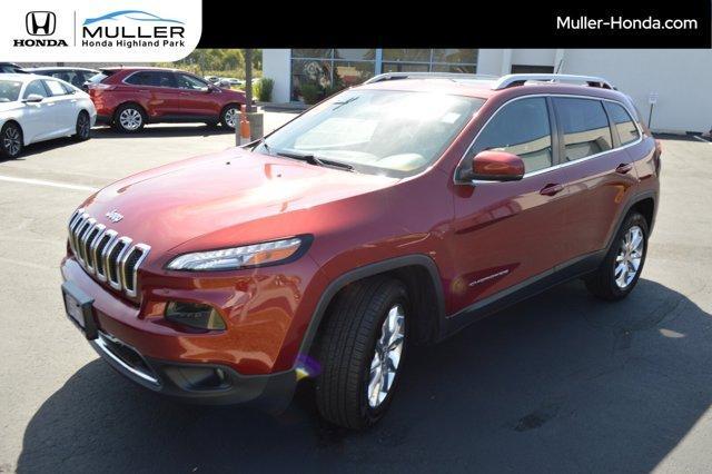 used 2015 Jeep Cherokee car, priced at $12,494