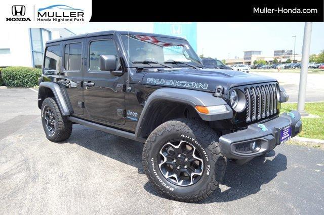 used 2022 Jeep Wrangler Unlimited 4xe car, priced at $29,994