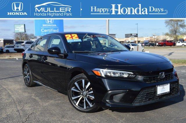 used 2022 Honda Civic car, priced at $25,424