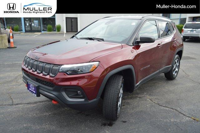 used 2022 Jeep Compass car, priced at $25,754