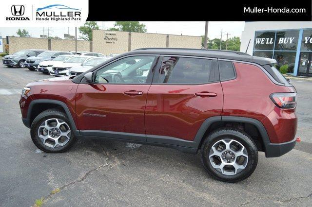 used 2022 Jeep Compass car, priced at $25,754