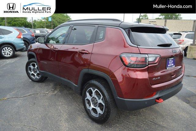 used 2022 Jeep Compass car, priced at $25,754