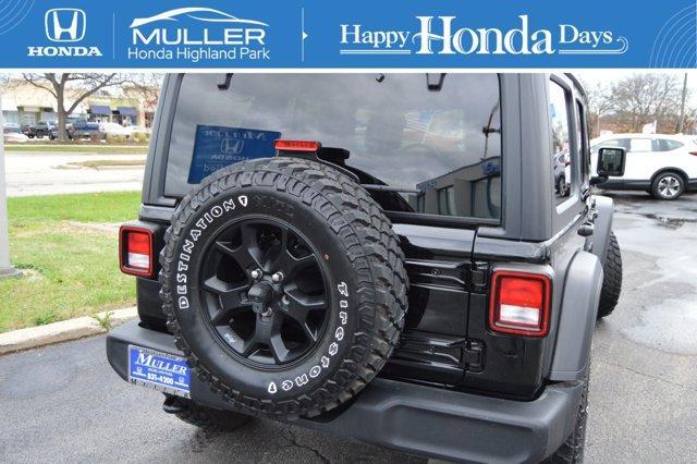 used 2021 Jeep Wrangler Unlimited car, priced at $33,894