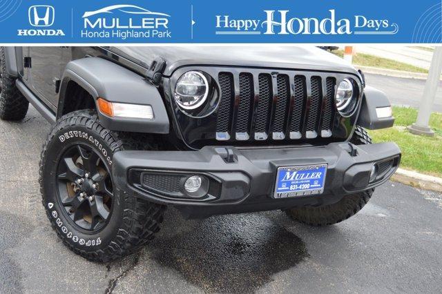 used 2021 Jeep Wrangler Unlimited car, priced at $33,894