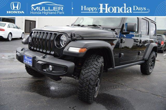 used 2021 Jeep Wrangler Unlimited car, priced at $33,894