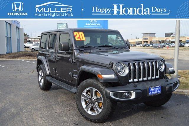 used 2020 Jeep Wrangler Unlimited car, priced at $33,984