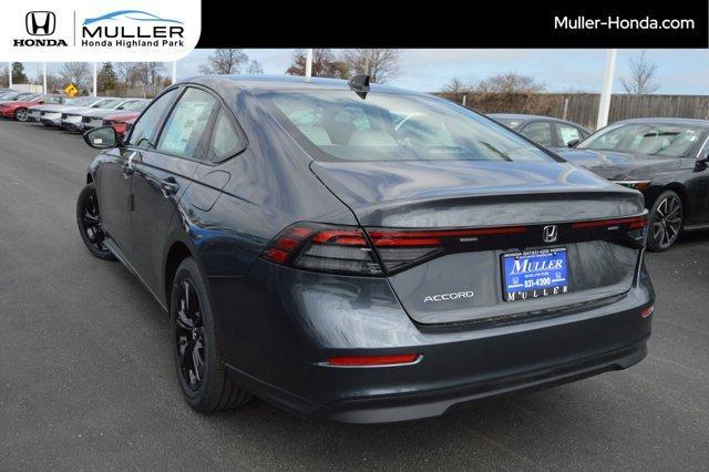 new 2025 Honda Accord car, priced at $31,710