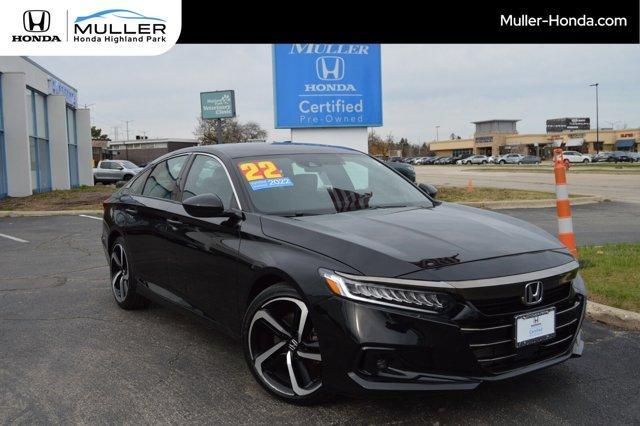 used 2022 Honda Accord car, priced at $22,994