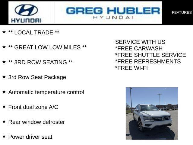 used 2019 Volkswagen Tiguan car, priced at $19,431
