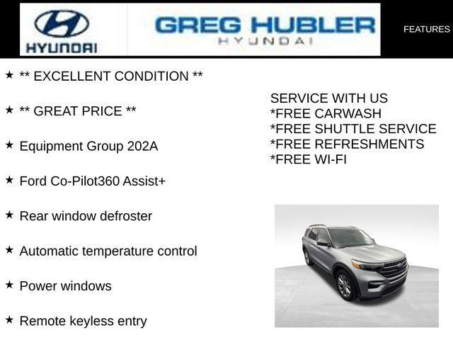 used 2020 Ford Explorer car, priced at $22,988
