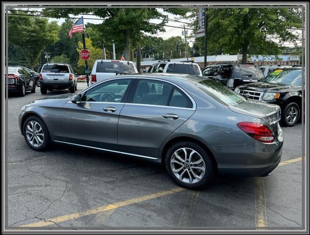 used 2018 Mercedes-Benz C-Class car, priced at $13,999