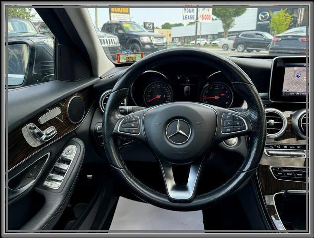 used 2018 Mercedes-Benz C-Class car, priced at $13,999