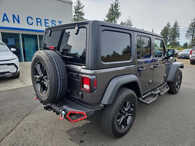 used 2022 Jeep Wrangler Unlimited car, priced at $37,995