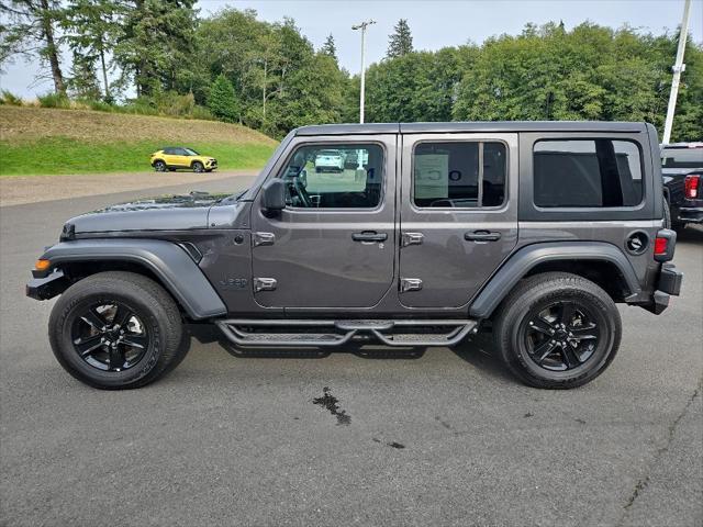 used 2022 Jeep Wrangler Unlimited car, priced at $37,995