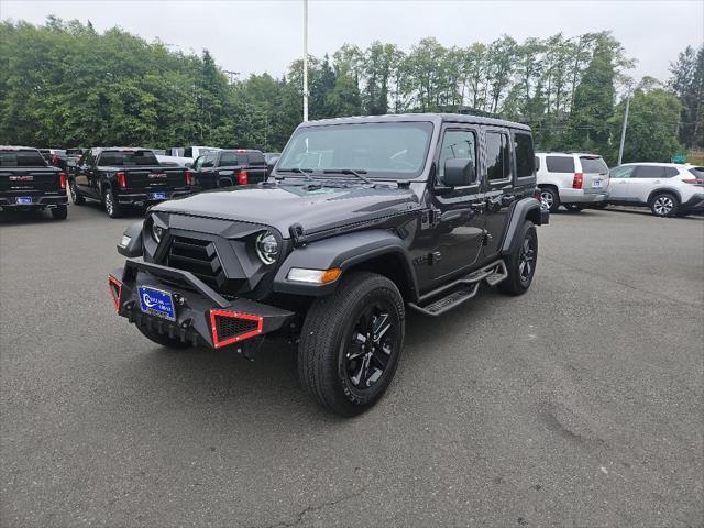 used 2022 Jeep Wrangler Unlimited car, priced at $37,995