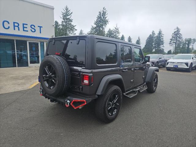 used 2022 Jeep Wrangler Unlimited car, priced at $37,995