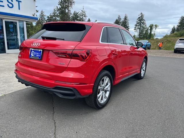 used 2024 Audi Q3 car, priced at $33,800