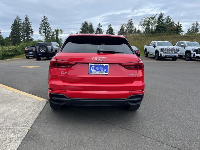 used 2024 Audi Q3 car, priced at $33,800