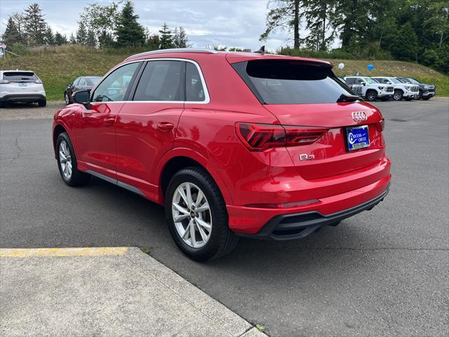 used 2024 Audi Q3 car, priced at $33,800