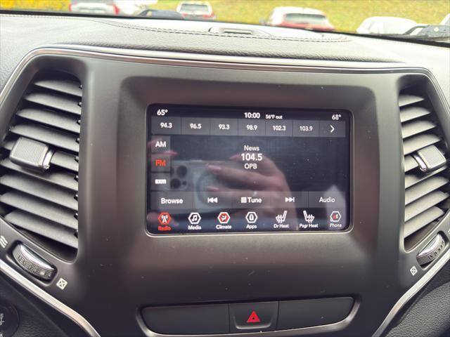 used 2019 Jeep Cherokee car, priced at $18,650