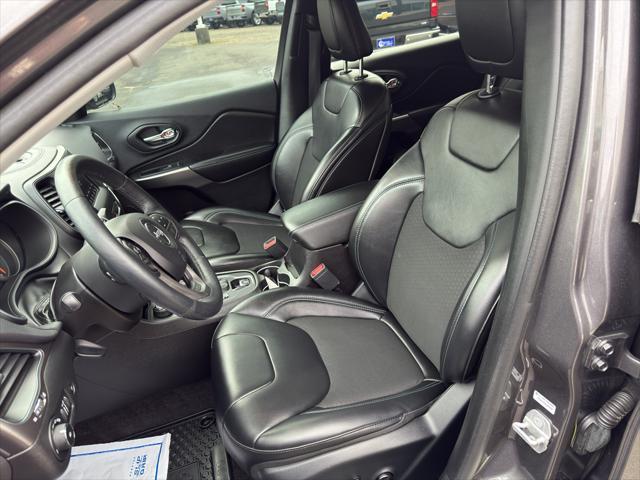 used 2019 Jeep Cherokee car, priced at $18,650