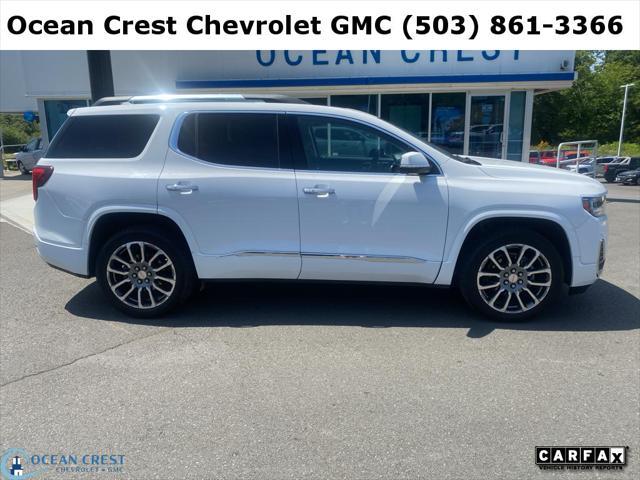 used 2021 GMC Acadia car, priced at $35,669