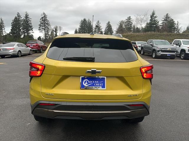 new 2025 Chevrolet Trax car, priced at $26,585