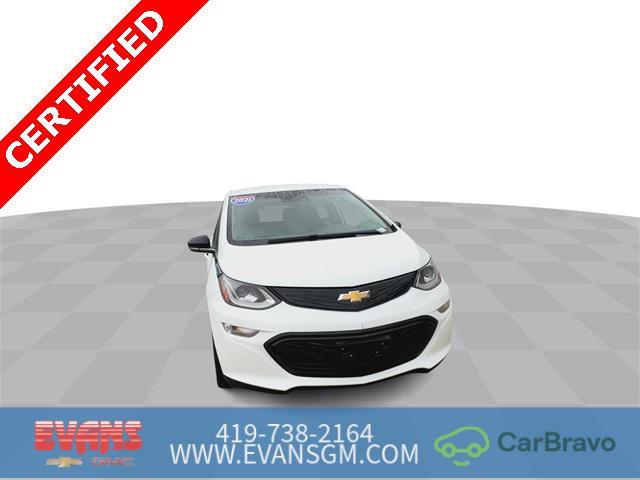 used 2021 Chevrolet Bolt EV car, priced at $16,994