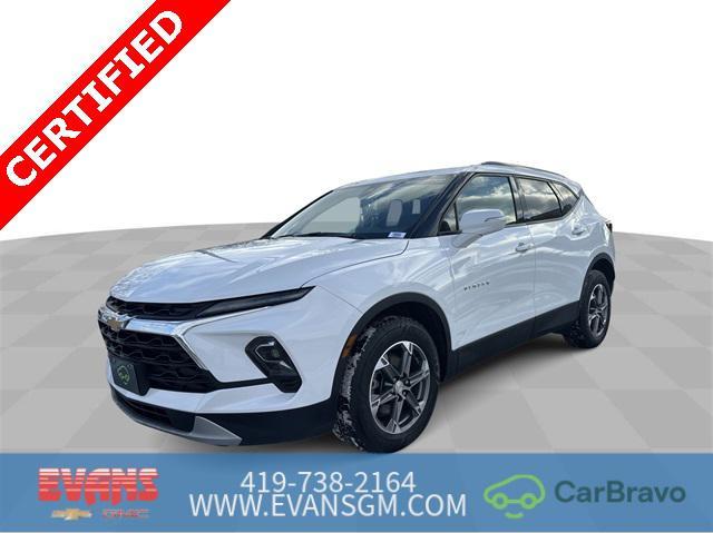 used 2023 Chevrolet Blazer car, priced at $27,047