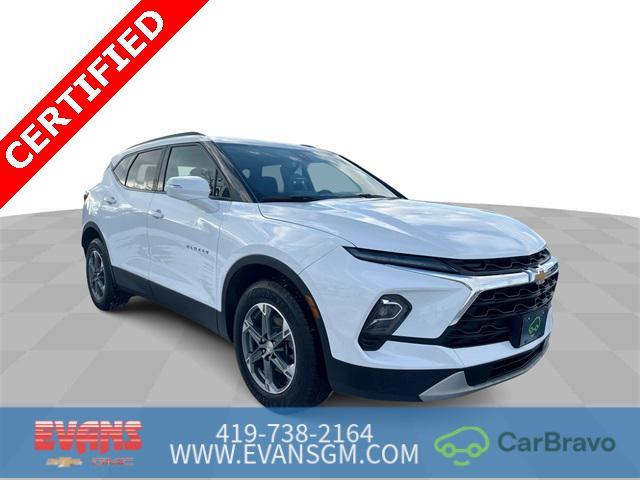 used 2023 Chevrolet Blazer car, priced at $27,047