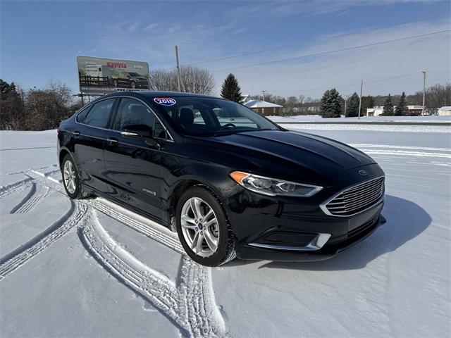 used 2018 Ford Fusion Hybrid car, priced at $13,994