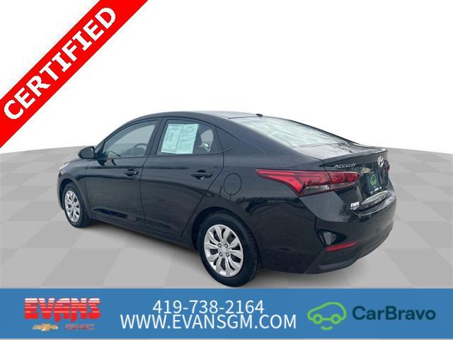 used 2022 Hyundai Accent car, priced at $14,262