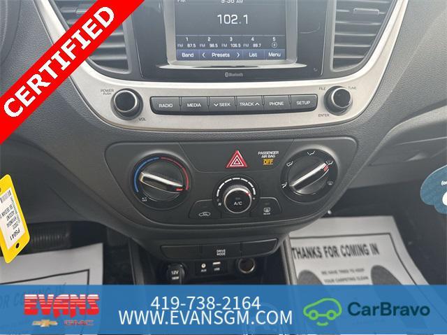 used 2022 Hyundai Accent car, priced at $14,262