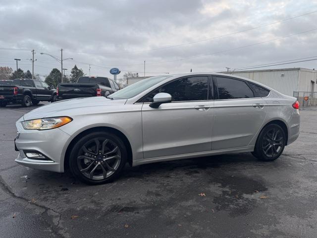 used 2018 Ford Fusion car, priced at $11,451