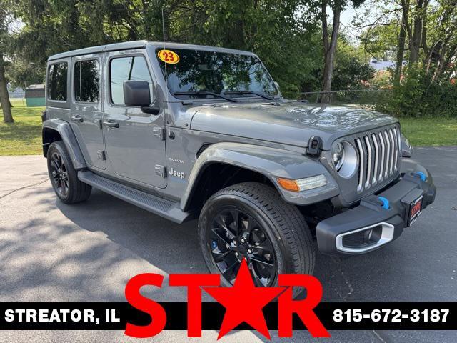 used 2023 Jeep Wrangler 4xe car, priced at $33,951