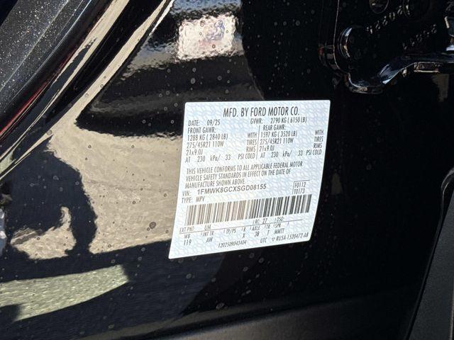 new 2025 Ford Explorer car, priced at $58,195