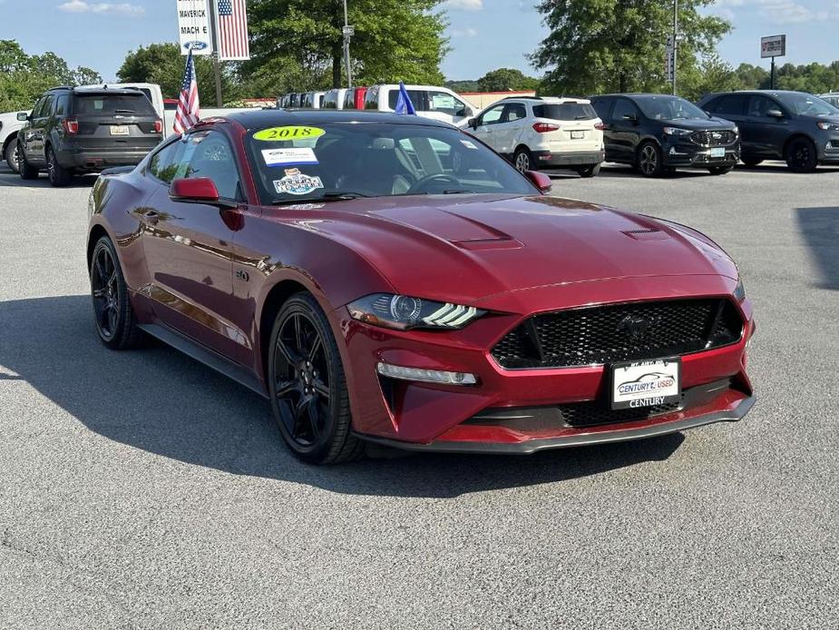 used 2018 Ford Mustang car, priced at $32,000